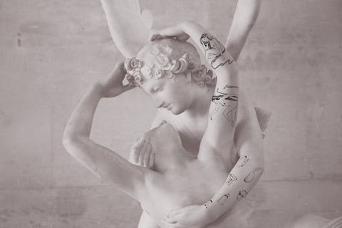 Carvel Flash tattoo pieces